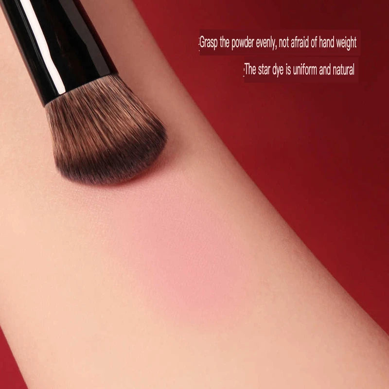 H65S Small Slope Blush Brush | Soft Fiber Bristles Blush Brush QXL
