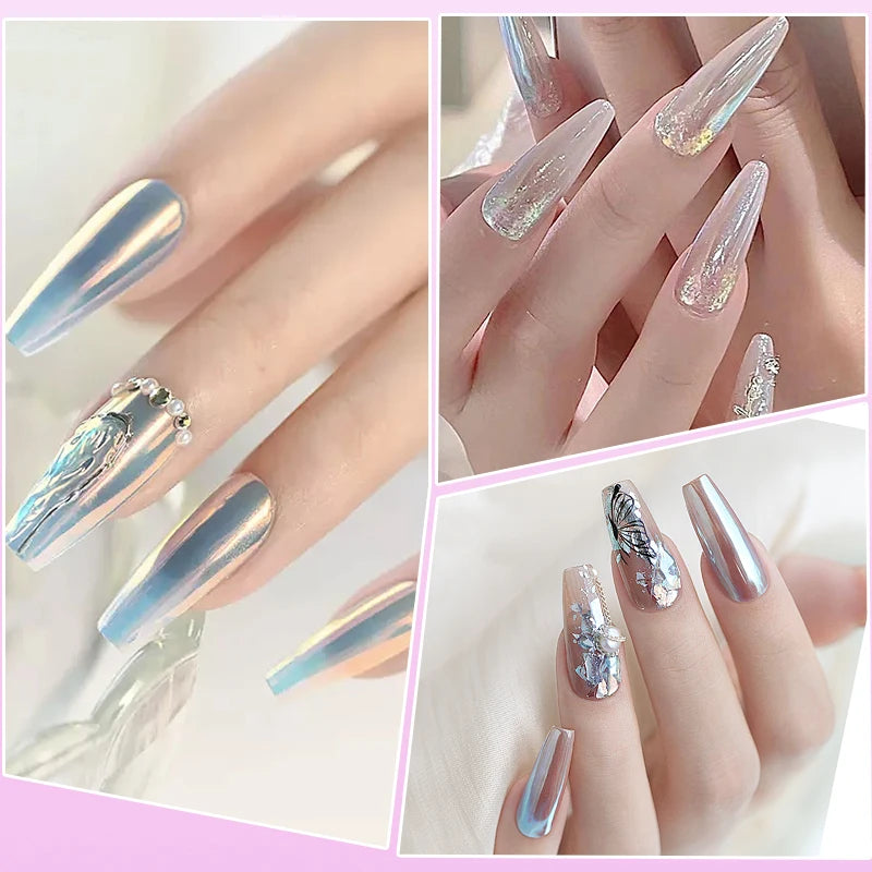 8g No-Wipe Satin Gel Nail Art Pigment | 3D Oil Painting Design Nail Art Gel Pigment QXL