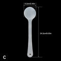 Handheld Eye Occluder | Optometry Vision Test Block Plate Eye Occluder QXL C White
