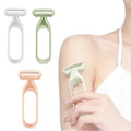 3-Pack Women's Portable Body Razors | Gentle Macro Blade Women's Body Razor QXL 3Pcs Mixed Color