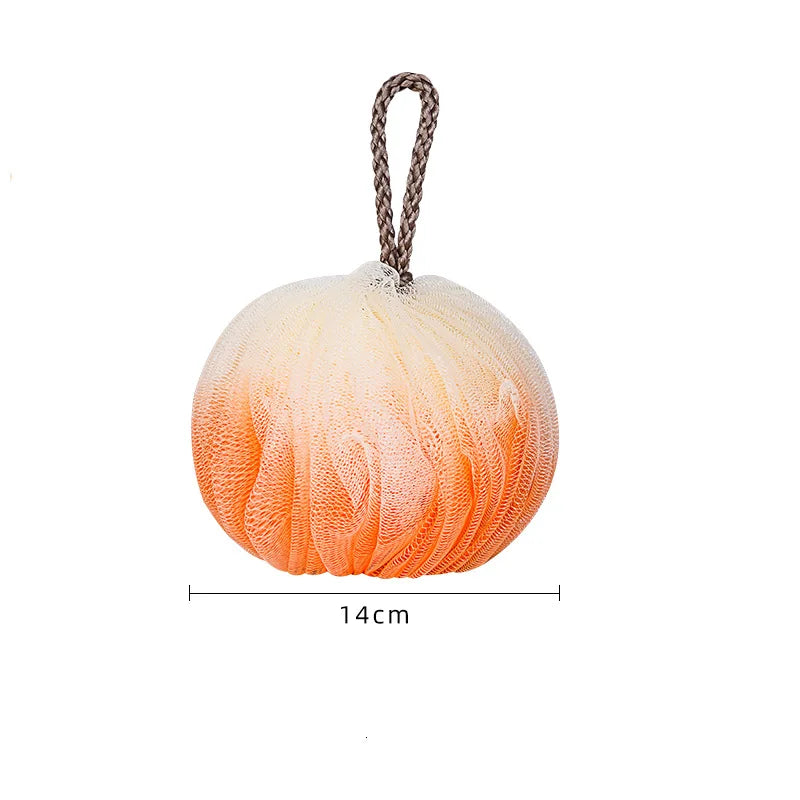 Super Soft 2-in-1 Bath Sponge Ball & Towel | 3 Colors Bath Sponge Ball QXL