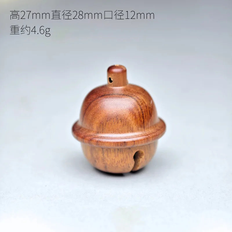 Hollow Carved Wood Essential Oil Diffuser Pendant | Car & Home Essential Oil Diffuser QXL bell
