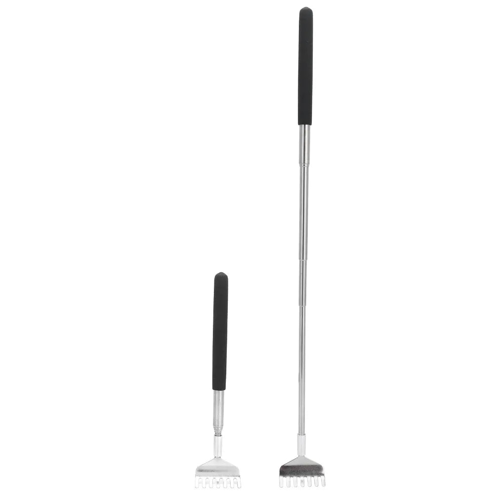 2-Pack Retractable Stainless Steel Back Scratcher Long Handle Back Scratcher QXL