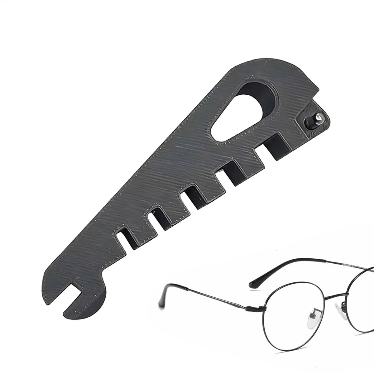 Eyeglass Frame Adjuster Tool | Temple, Nose Pad & Curvature Eyewear Repair Tool QXL