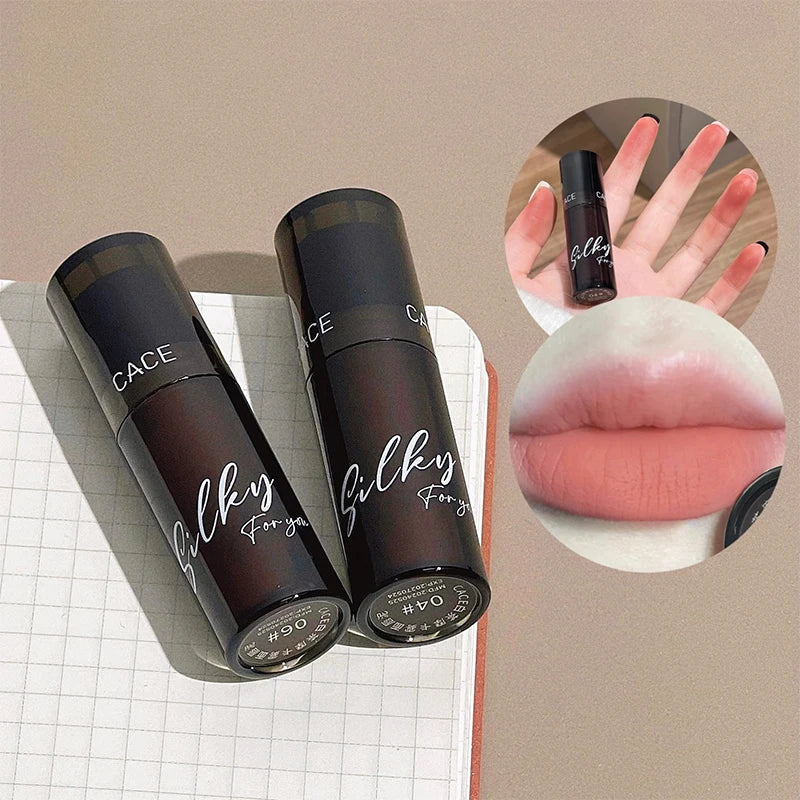 CACE Matte Liquid Lipstick | Waterproof Silky Lip Tint Matte Liquid Lipstick QXL