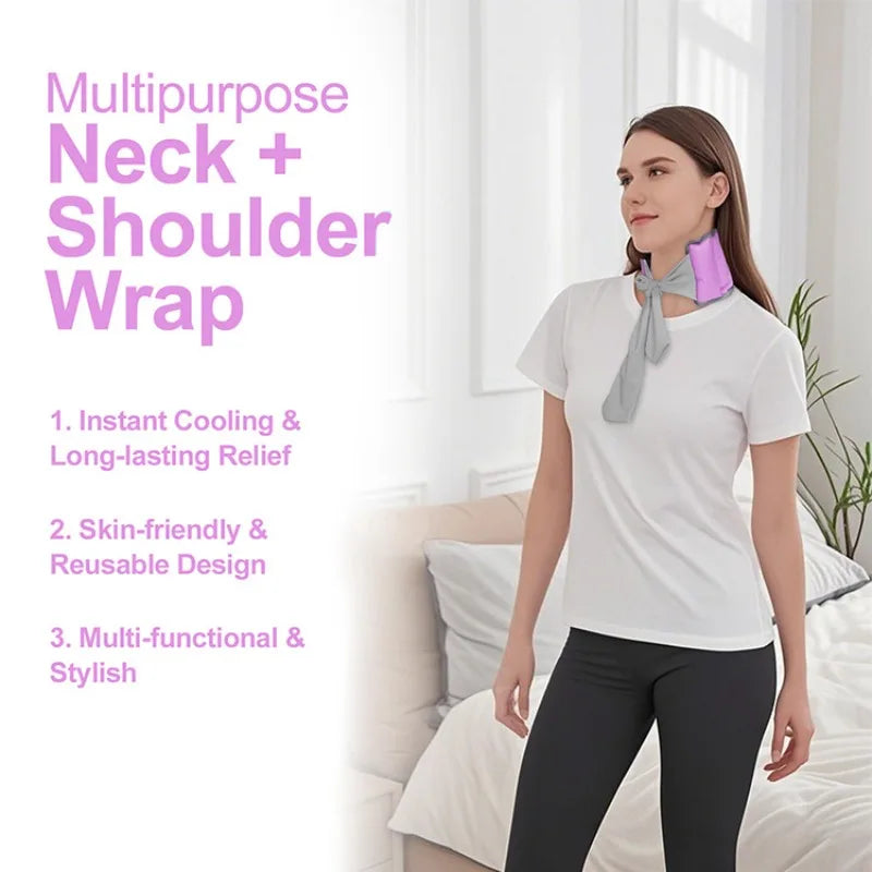 Cooling Neck Wrap | Breathable Absorbent Summer Sports Scarf Cooling Neck Wrap QXL