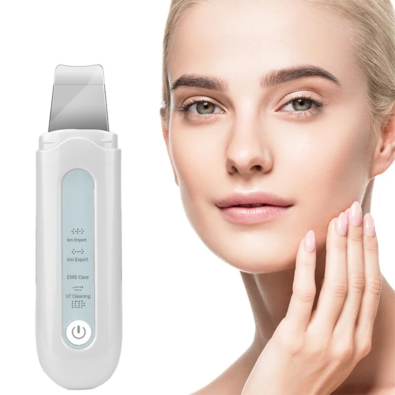 Ultrasonic Skin Scraper – EMS Micro-Current Facial Cleansing Tool Ultrasonic Skin Scraper QXL