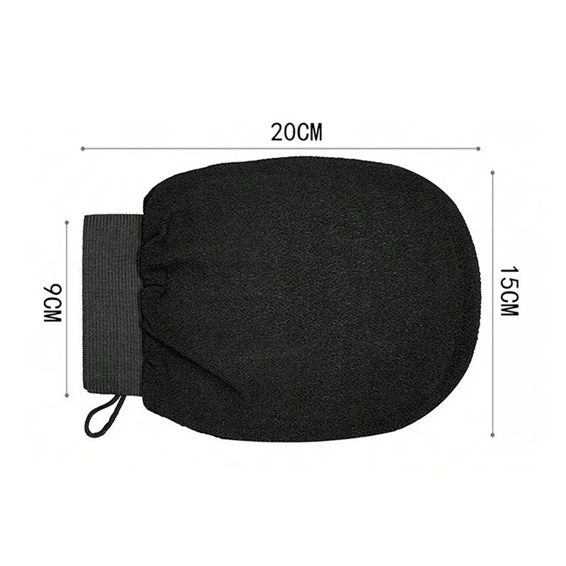 Dual-Side Silicone Exfoliating Glove | Body Scrubber for Shower Body Exfoliating Glove QXL