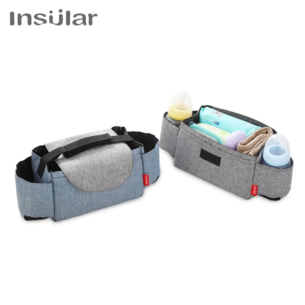 Insulated Baby Bottle Bag | Stroller Diaper Storage Bag Insulated Bottle Bag QXL