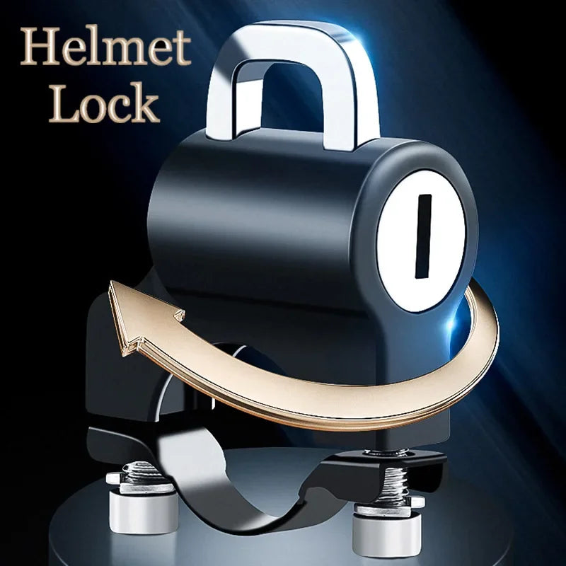 Universal Motorcycle Helmet Lock | 22–28mm Handlebar Helmet Lock QXL Default Title