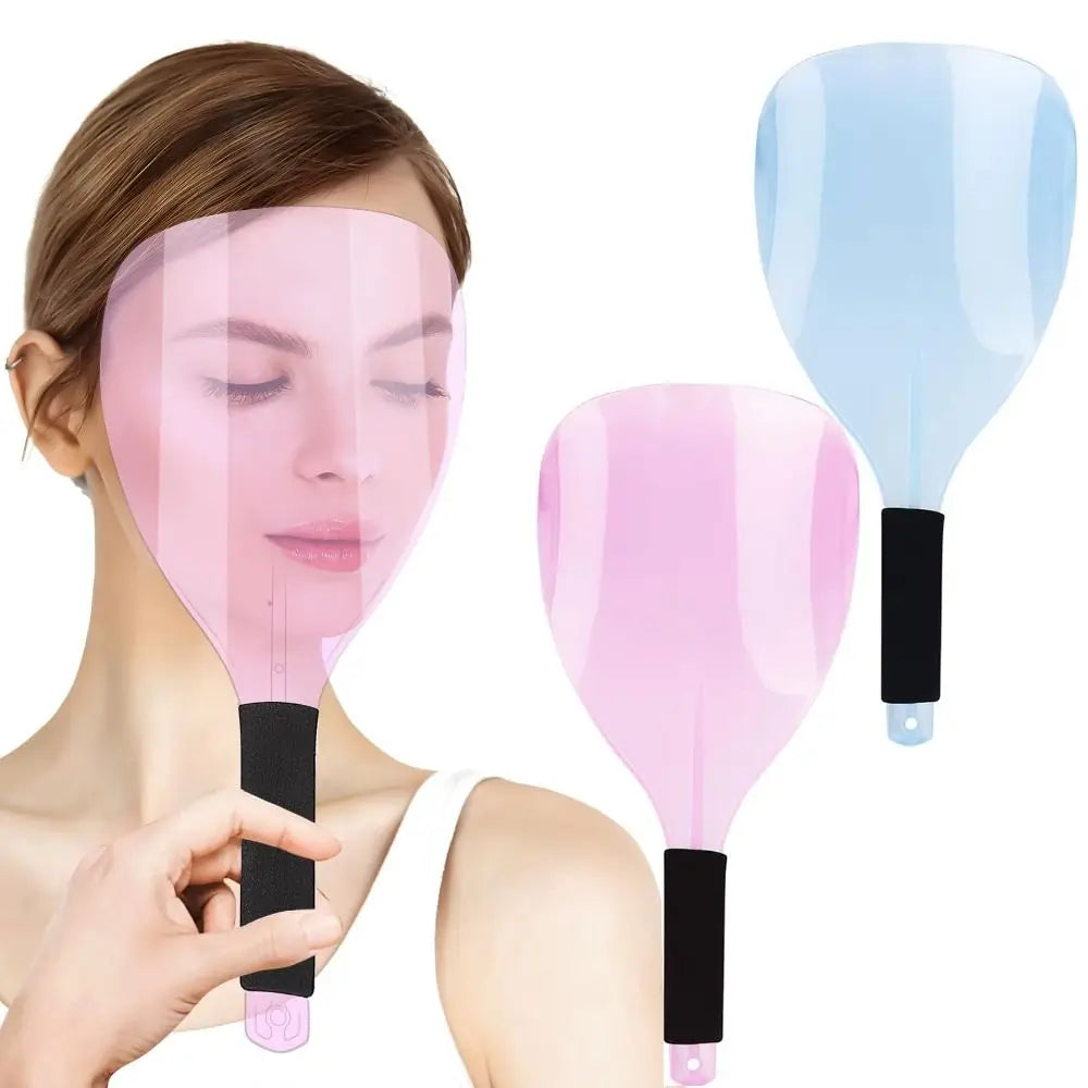 Hairspray Face Shield – Transparent Reusable Makeup Protector Hair Styling Shield QXL