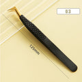 Antistatic Eyelash Extension Tweezers | Precision Stainless Steel Lash Extension Tweezer QXL 03