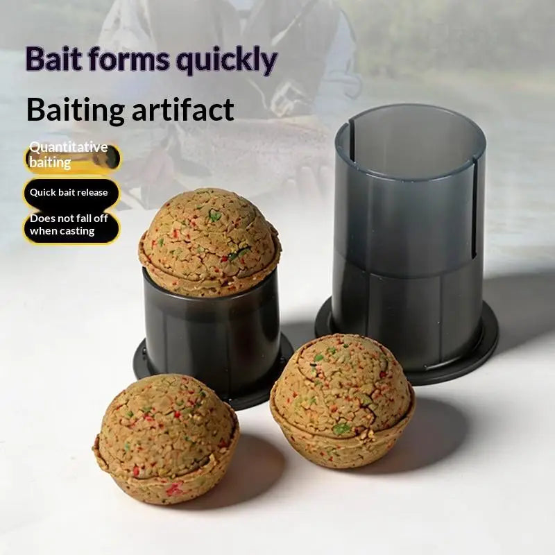 Carp Boilie Bait Ball Maker | Easy Bait Press Tool 1 or 2 Pack Fishing Bait Tool QXL