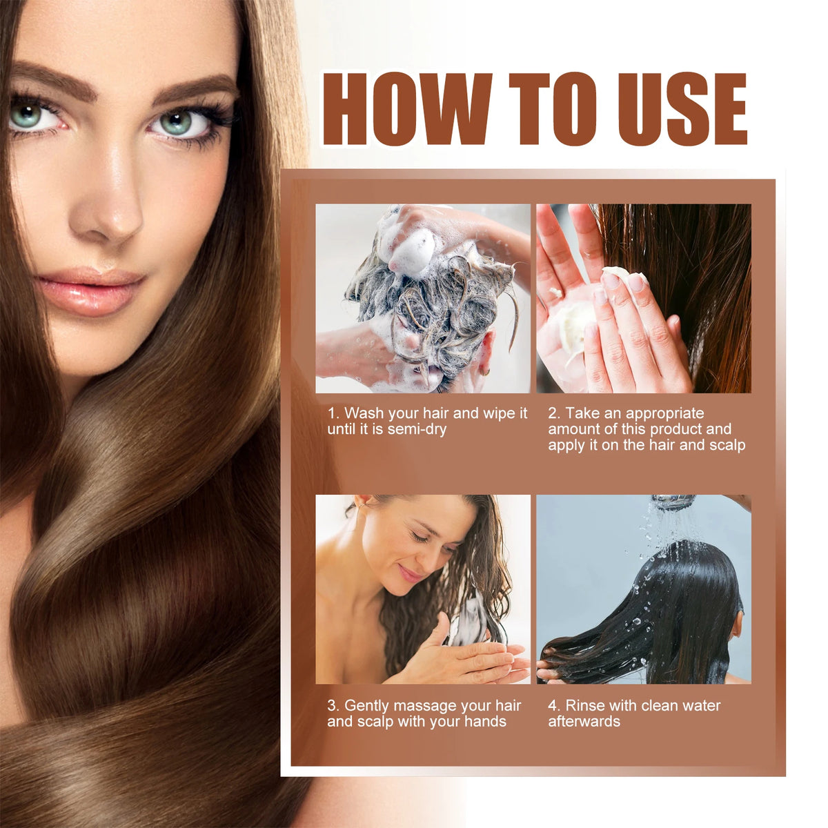 Eelhoe Batana Oil Hair Mask – Frizz Control & Deep Conditioning Hair Conditioning Mask QXL