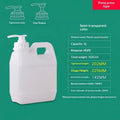 HDPE Refillable Pump Dispenser Bottle 250mL–2L | Lotion & Soap Pump Dispenser Bottle QXL 1L