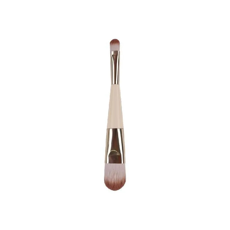 Double-Ended Tongue-Shaped Foundation & Eyeshadow Brush Makeup Brush QXL Foundation Brush