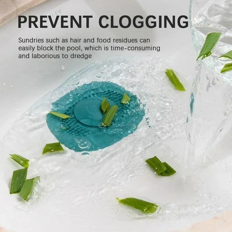 Silicone Hair Catcher Drain Strainer for Sink & Shower Drain Hair Catcher QXL