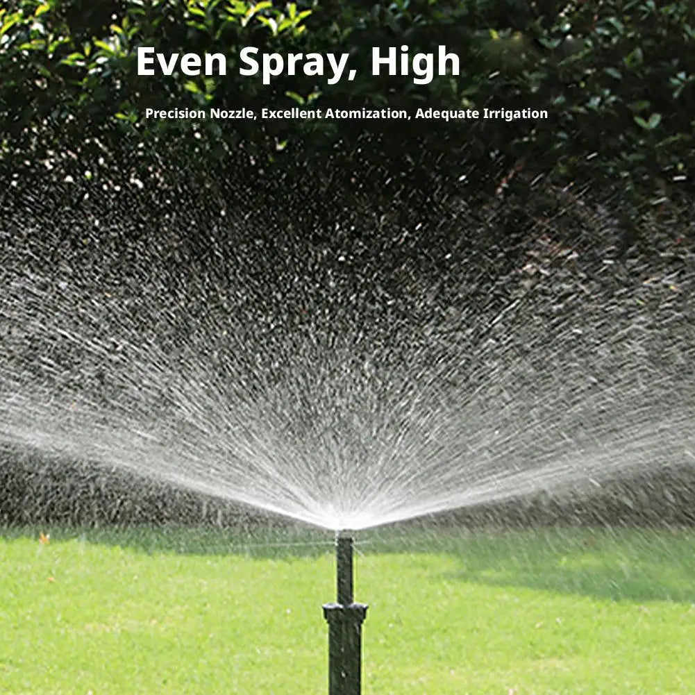 In-Ground Pop-Up Sprinkler | 360° Adjustable Lawn Irrigation Pop-Up Sprinkler Nozzle QXL