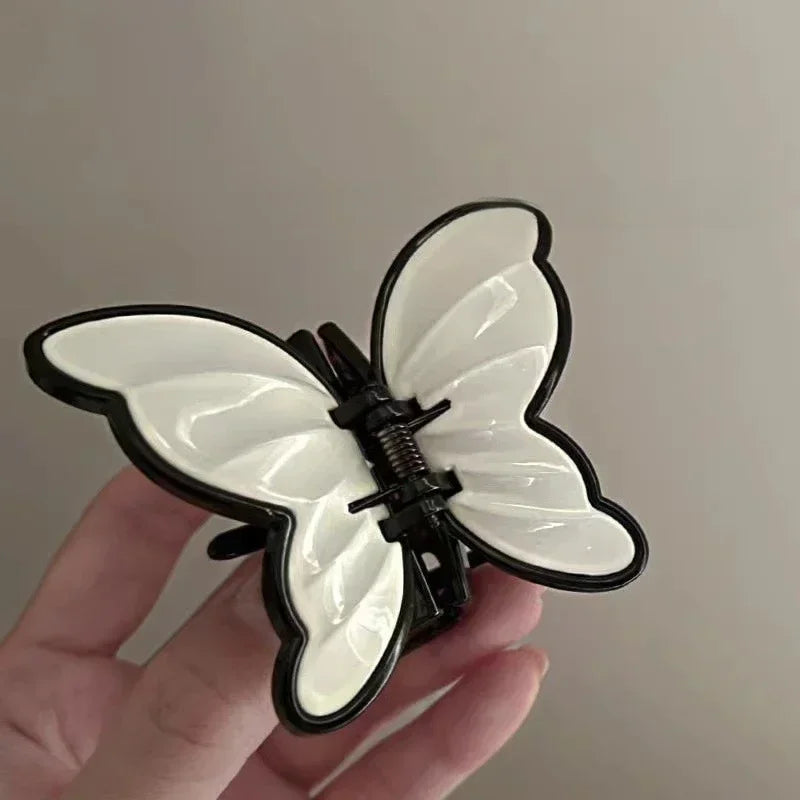 Butterfly Claw Hair Clip | Colorful Plastic Women's Accessory Butterfly Claw Clip QXL