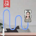 360° Flexible Gooseneck Phone Holder | Long Arm Clip Mount Gooseneck Phone Mount QXL Blue