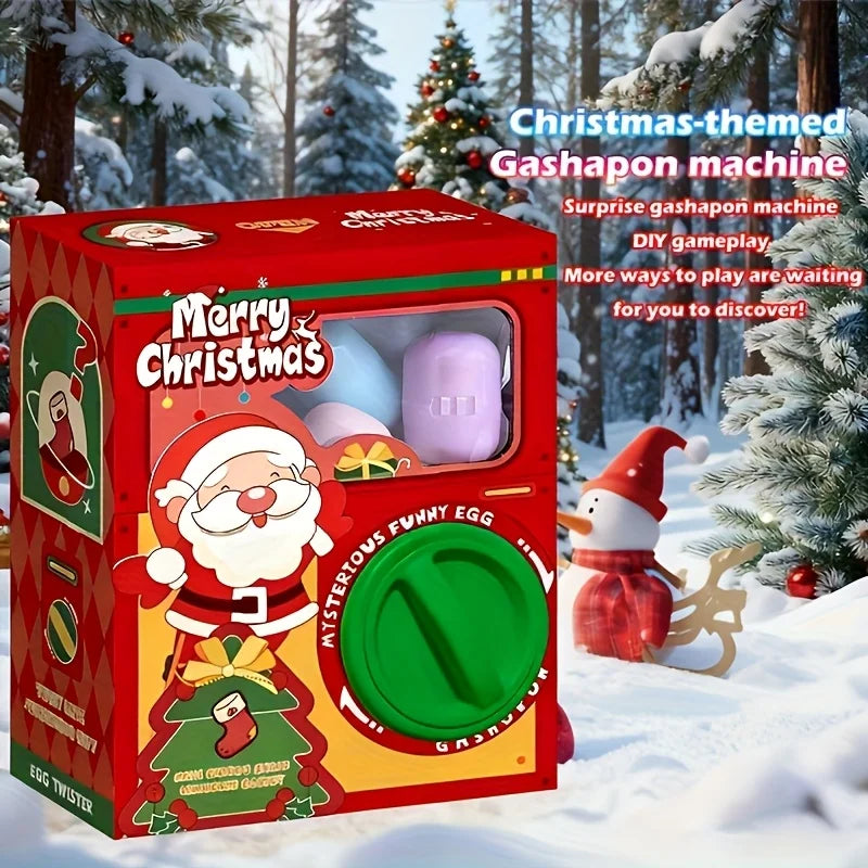 Mini Gashapon Claw Machine Blind Box Capsule Toy – Kids Gift Capsule Toy Machine QXL