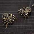 Spider Incense Cone Holder | Mini Metal Zen Burner & Decor Incense Cone Holder QXL Default Title