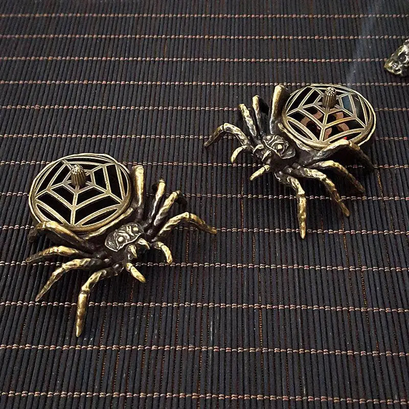 Spider Incense Cone Holder | Mini Metal Zen Burner & Decor Incense Cone Holder QXL Default Title