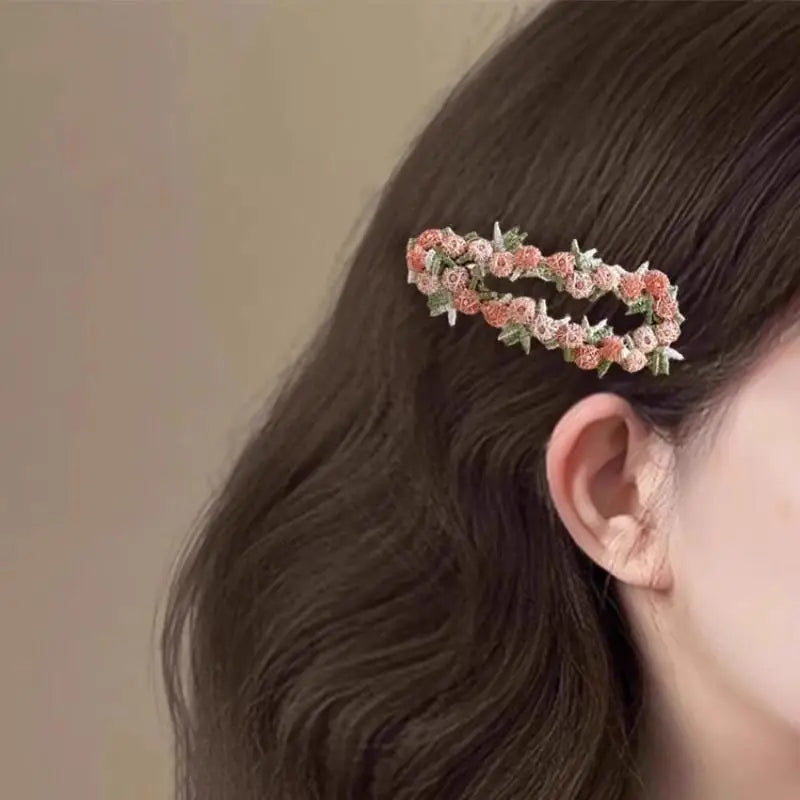 Decorative Hair Clips | Heart Star Flower Geometric Designs Decorative Hair Clip QXL