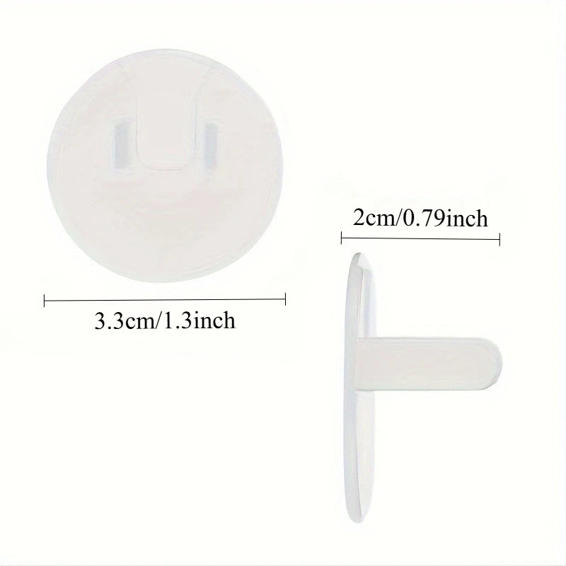 20-Pack Square Electrical Outlet Covers with Hidden Handle Electrical Outlet Covers QXL
