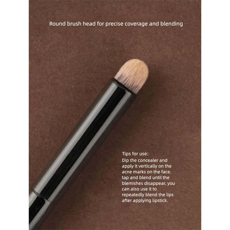 Moji M222 Bullet Concealer Brush | Lip, Eye & Blending Concealer Makeup Brush QXL