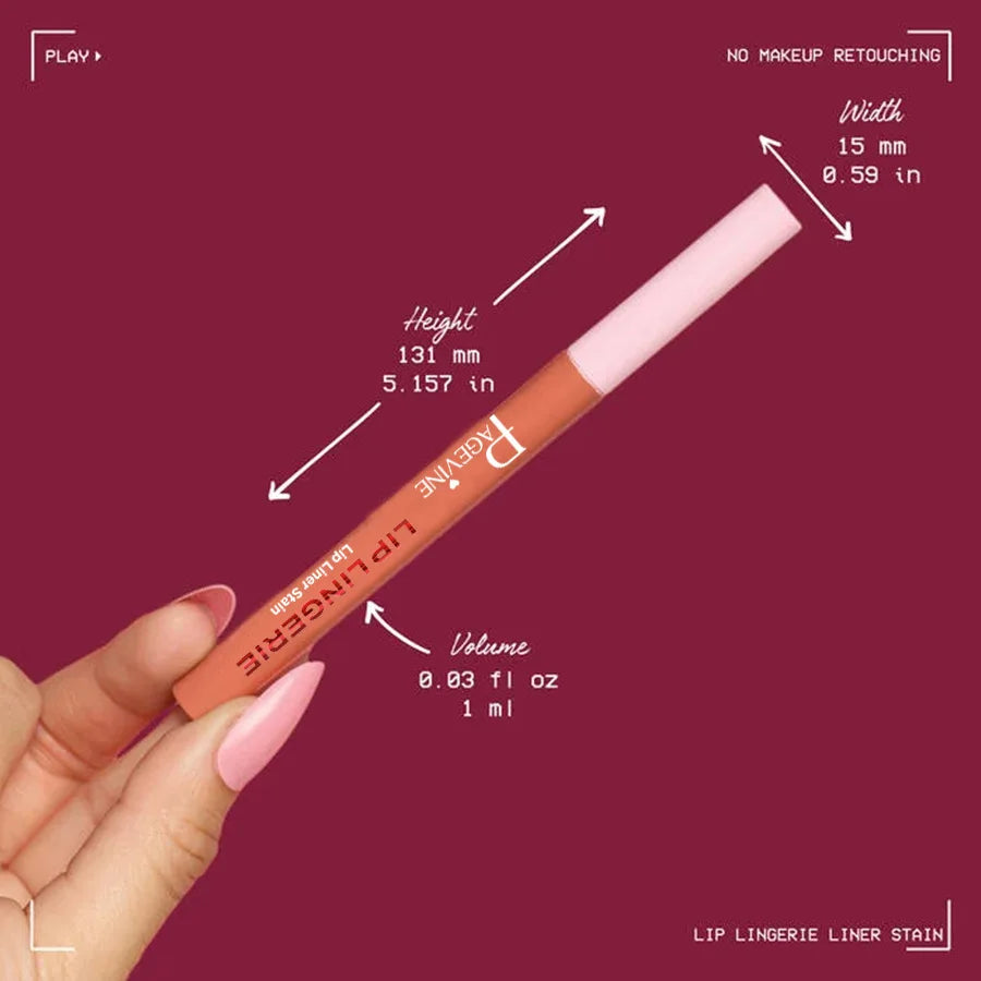 Matte Liquid Lip Liner – 12 Colors, Waterproof & Long-Lasting Liquid Lip Liner QXL