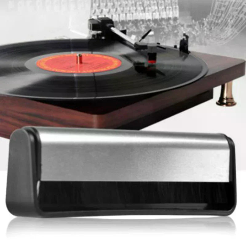 Anti-Static Carbon Fiber Vinyl Record Cleaning Brush for LP Record Cleaning Brush QXL