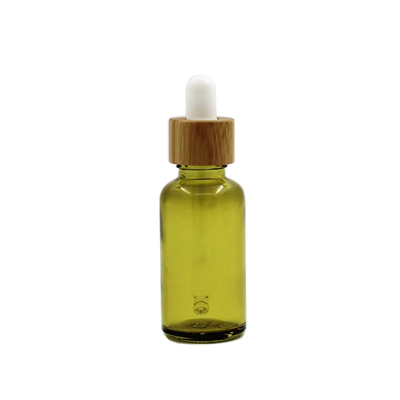 Green Glass Dropper Bottle 5–100ml | Essential Oil Storage Glass Dropper Bottle QXL