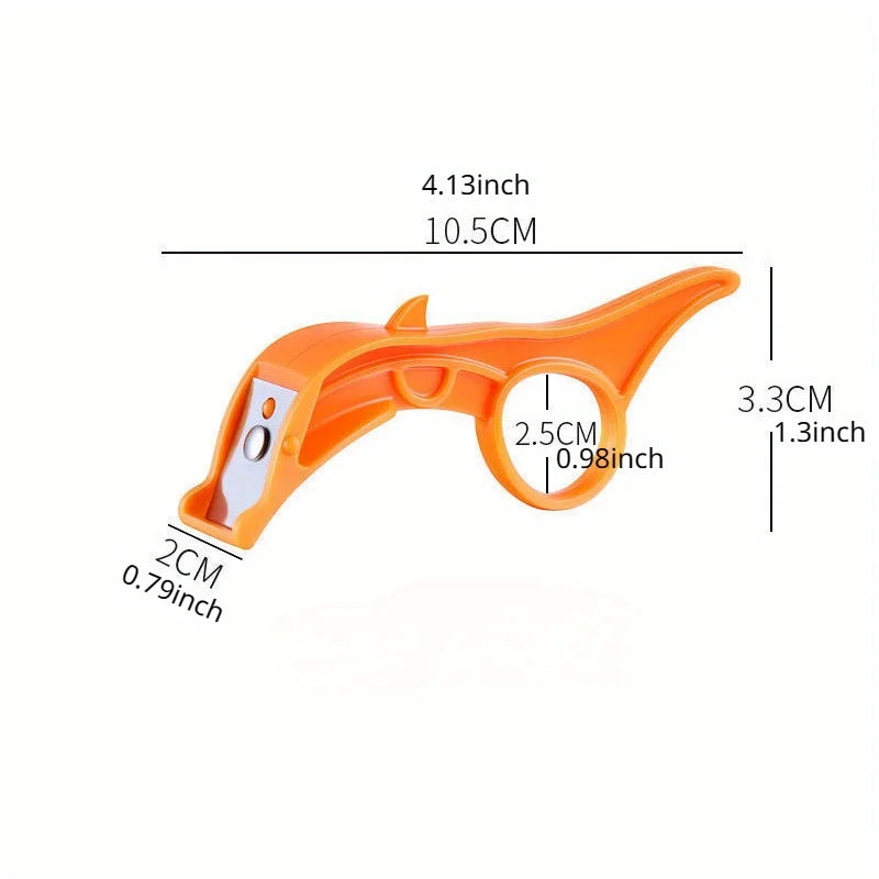Stainless Steel Ring Finger Peeler | Fruit & Vegetable Tool Vegetable Peeler QXL