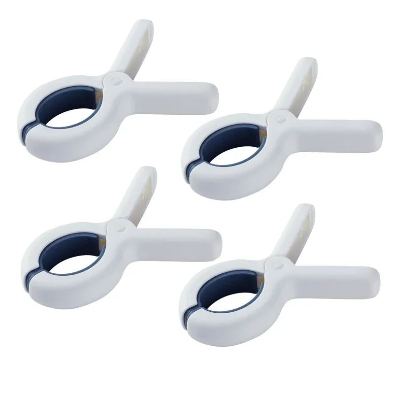 Large Windproof Clothes Pegs & Quilt Clips | 1/2/4 Pack Windproof Clothespins QXL B341 -4Pcs Blue