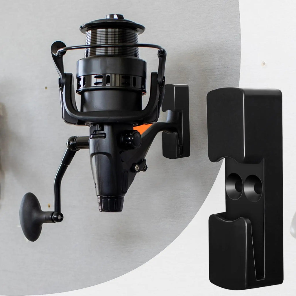 Fishing Reel Wall Mount Holder | Quick-Release Storage Fishing Reel Holder QXL