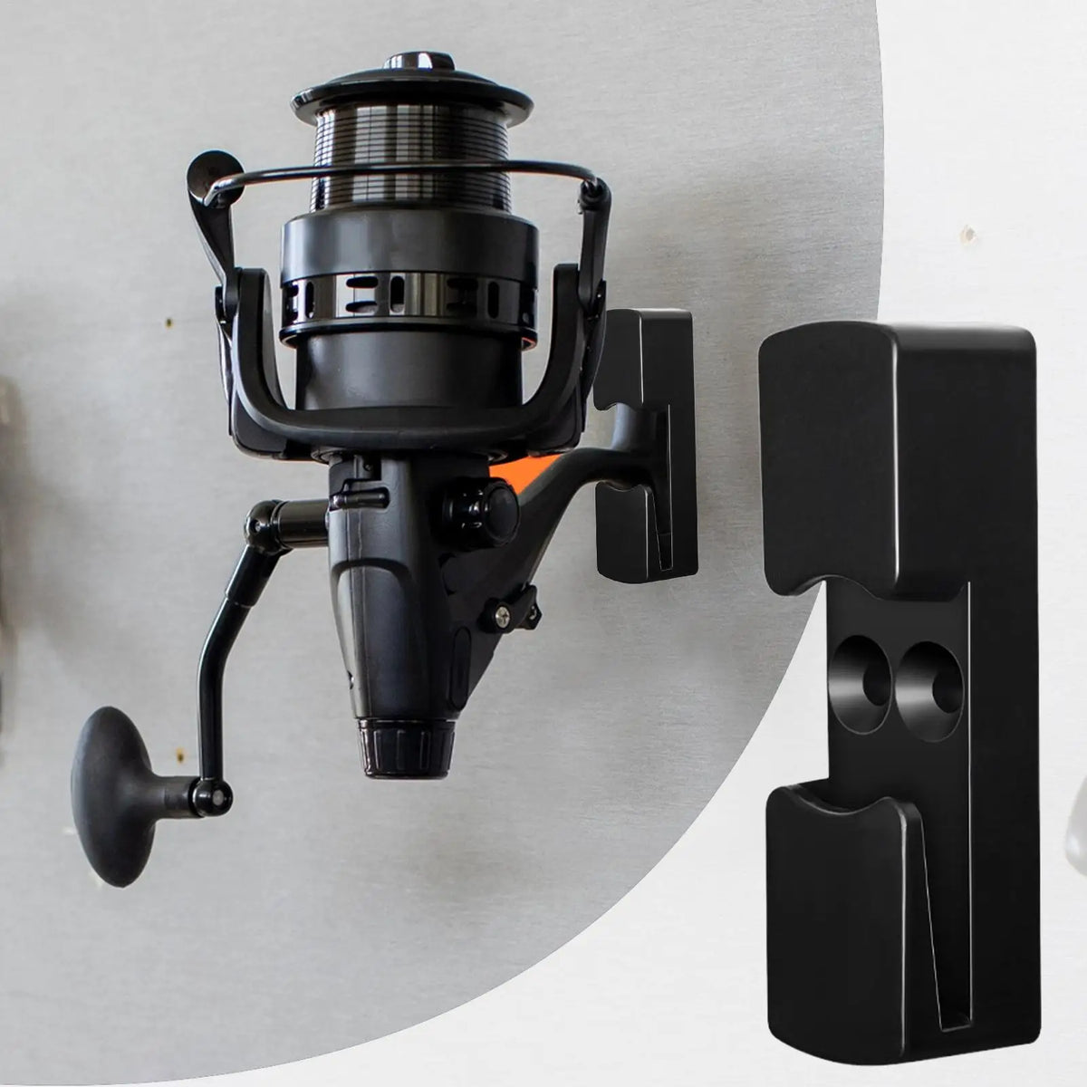 Fishing Reel Wall Mount Holder | Quick-Release Storage Fishing Reel Holder QXL