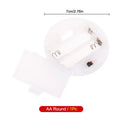 2-Slot AA/AAA 3V Battery Holder Case with On/Off Switch Battery Holder Case QXL AA Round 1Pc