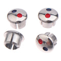 10-Pack Faucet Handle Hot & Cold Labels – Red & Blue Covers Faucet Handle Labels QXL Default Title