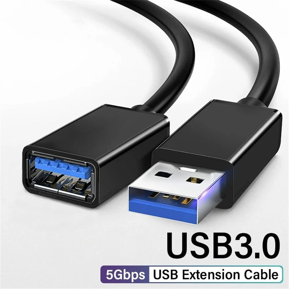 USB 3.0 Extension Cable Male to Female 5Gbps | 0.5–5M USB Extension Cable QXL
