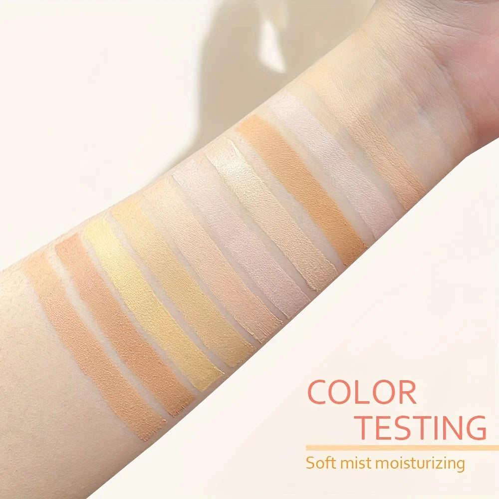 10-Colour Concealer & Contour Palette Set with Brush Concealer Palette Set QXL