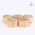 Eco-Friendly Bamboo Bottle Caps with Reducer | 1–5 Pack Bamboo Bottle Caps QXL S 5pcs