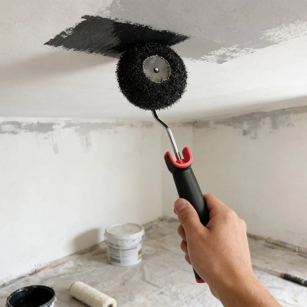 Corner Edging Paint Roller | Pumpkin Shaped Ceiling Brush Corner Paint Roller QXL