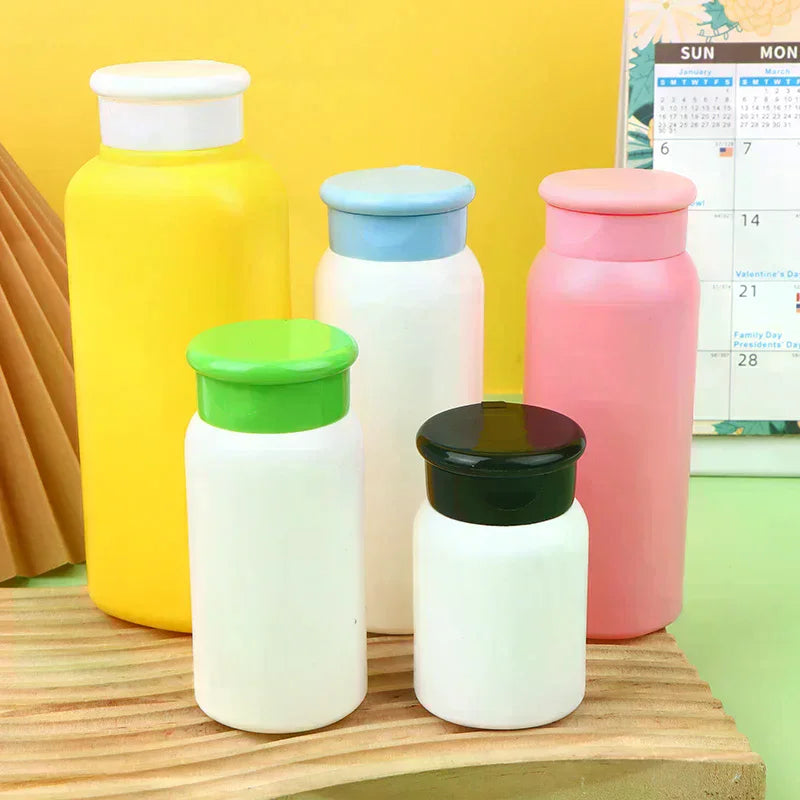 Refillable Flip-Top Powder Dispenser Bottle | Sifter 30–300g Powder Dispenser Bottle QXL