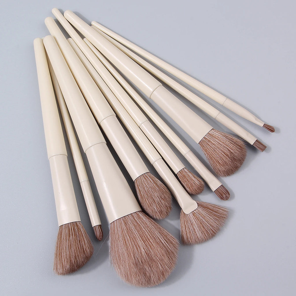 18-Piece Makeup Brush Set with Sponges & Beauty Eggs Makeup Brush Set QXL 10PCS