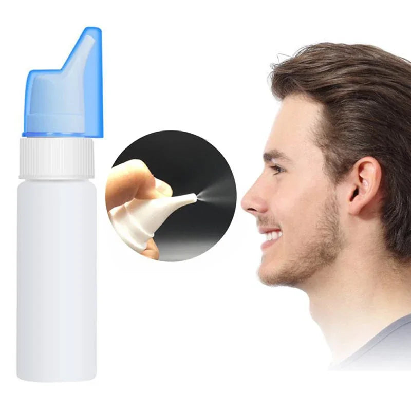 70ml HDPE Nasal Spray Bottle | Leak-Proof Hand Pump Nasal Spray Bottle QXL