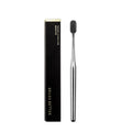Luxury Gold-Plated Soft Toothbrush | Ultra-Fine PBT Bristles Luxury Toothbrush QXL Silver Black Box