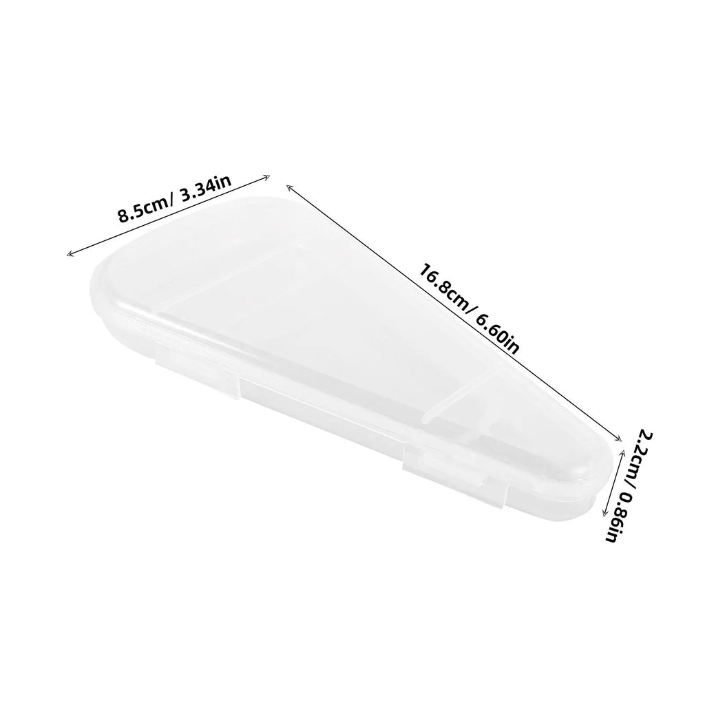 5-Pack Transparent Toothbrush Travel Cases & Storage Organizer Toothbrush Travel Case QXL