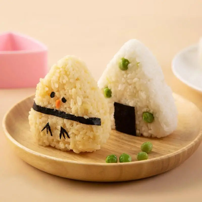 Triangle Onigiri Mold | DIY Rice Ball & Sushi Bento Press Rice Ball Mold QXL