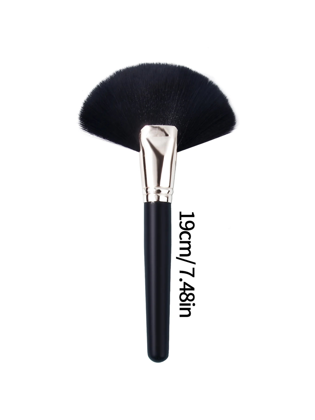 KOSSHOW Fluffy Fan Brush – Blush, Contour & Bronzer Makeup Fan Brush QXL